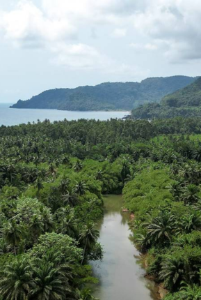 Mapa dos Parques Naturais de São Tomé e Príncipe